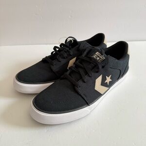 Converse Sneakers Black and Tan Sneakers men 11.5 women 13